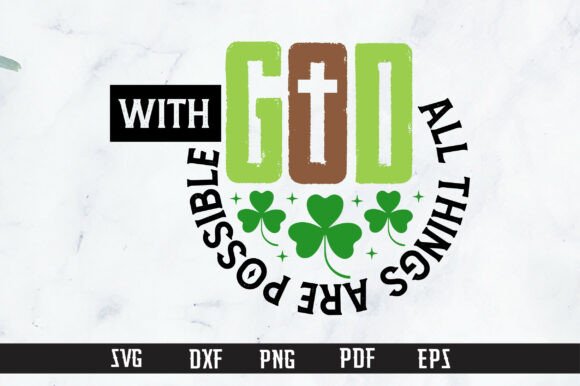 Christian Cross Png, St. Patrick s SVG