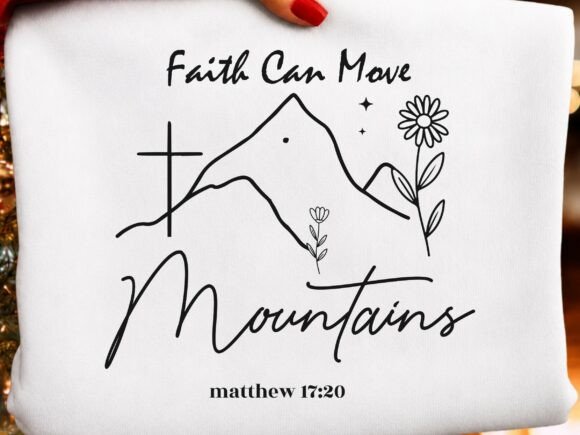 Floral Faith Shirt SVG for Freebies