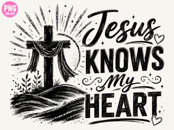 Jesus Cross PNG Heart Png Freebies