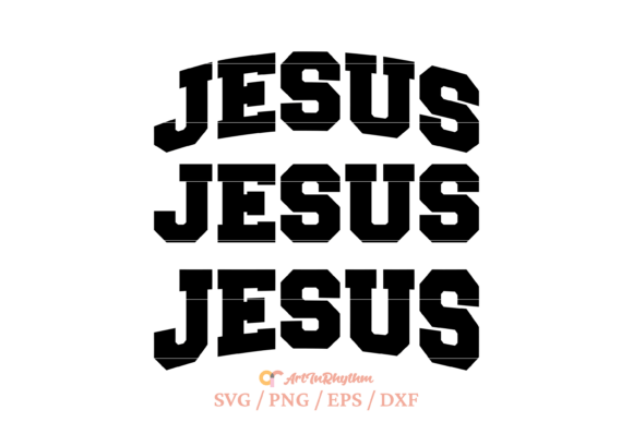 Jesus Varsity Shirt Svg T-Shirt Designs
