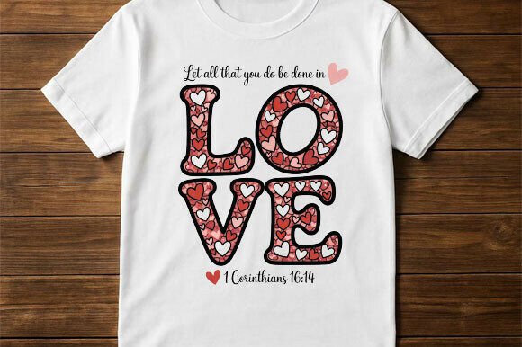 Love PNG, Christian Faith Quote