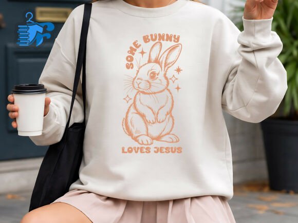 Some Bunny Loves Jesus T-Shirt Designs